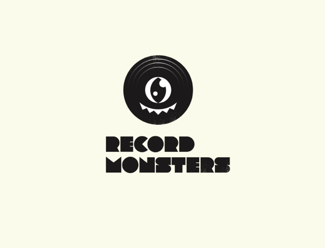 Record Monster Logo Original Logo by Anthony Dimitre