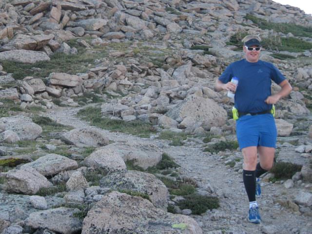 Andrew Hyde Descending Long's Peak